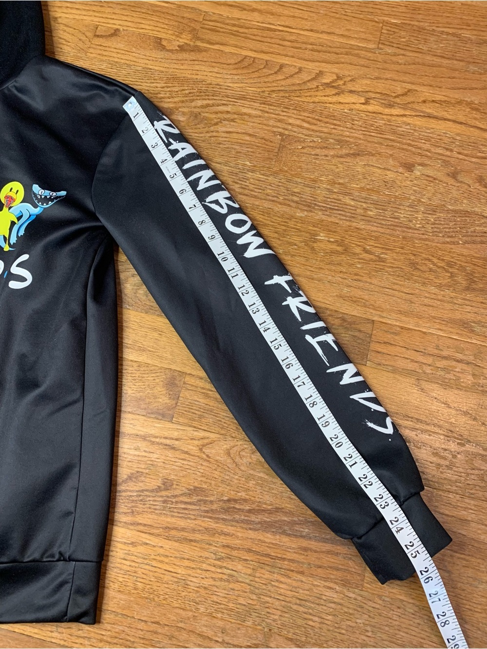 Roblox Rainbow Friends Graphic Hoodie Black Pullover Unisex Youth XL - Picture 7 of 7